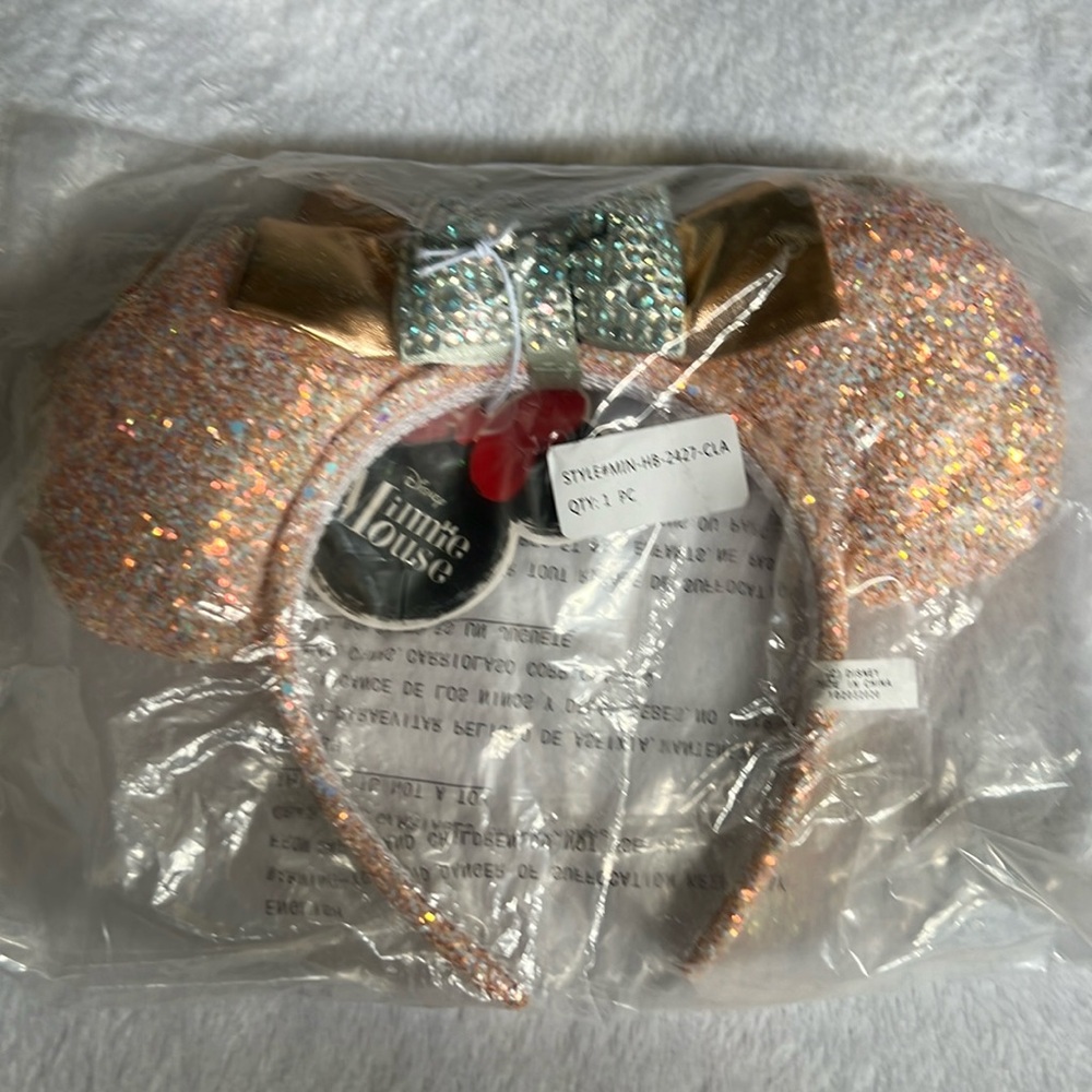Minnie Mouse Ears Rose Gold